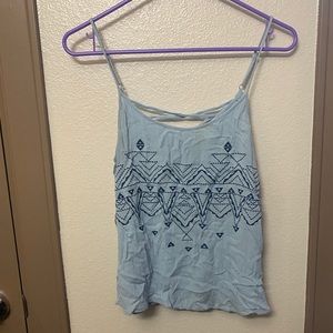 Francesca Blue Tank top Size Small